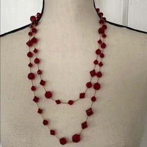 Rare Anne Klein Couture Signed Beaded Necklace